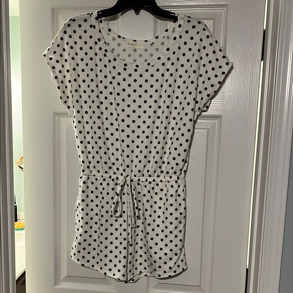 Polka Dot short romper